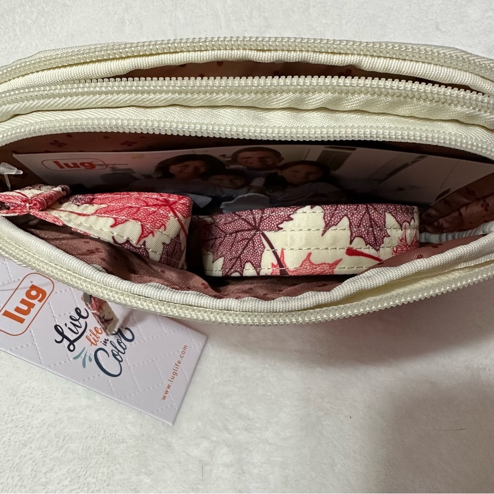 Lug Super Coupe Convertible Crossbody Bag Maples Cream - Picture 3 of 5